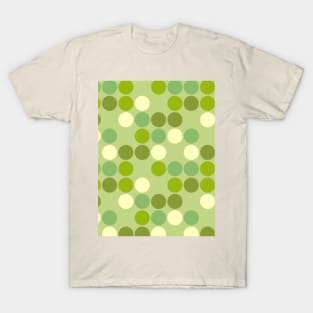 Green Mid Century Modern Print Pattern MOD T-Shirt